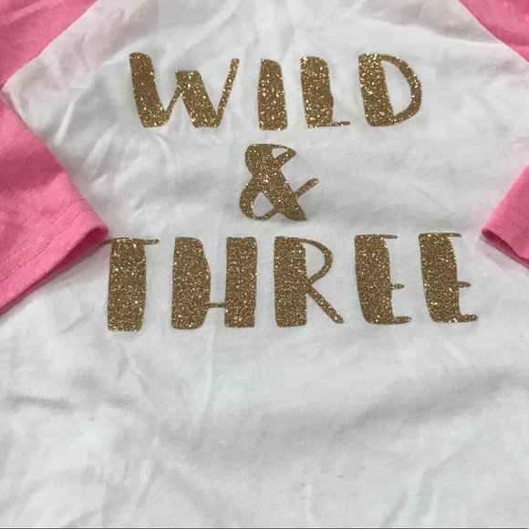 Custom-Made Birthday Raglan! - Picture 2 of 2